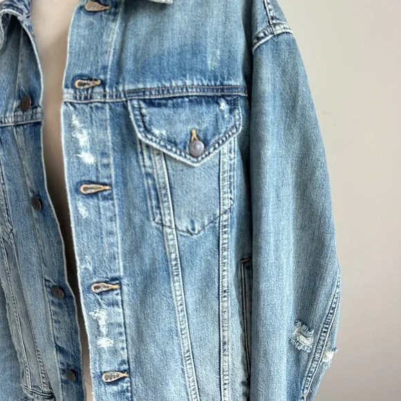Able Light Blue Jean Jacket - Picture 9 of 9